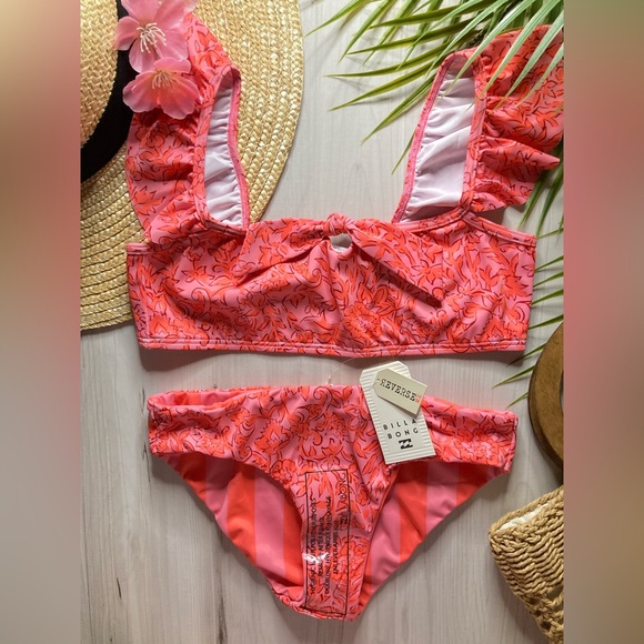 Billabong Other - Billabong ☀️🌸💛 Reversible Bikini Set 👙🏝🫧